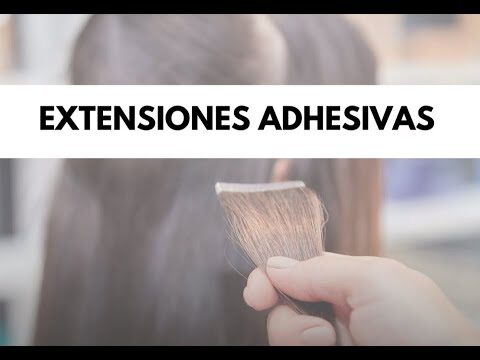 Tipos de extensiones de cabello adhesivas: Guía completa