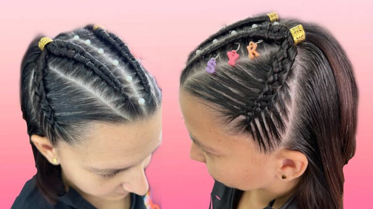 Estilos de Trenzas Postizas con Accesorios para el Cabello