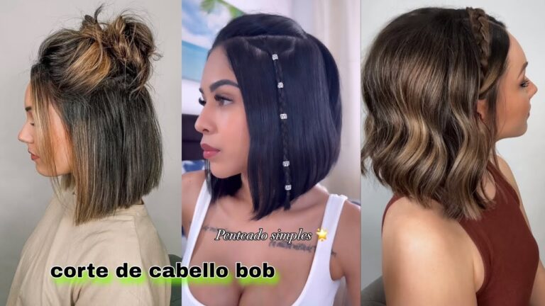 Peinados que Realzan Tu Corte Bob