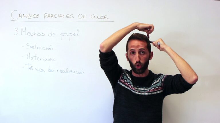 T&eacute;cnicas Innovadoras de Mechas con Papel