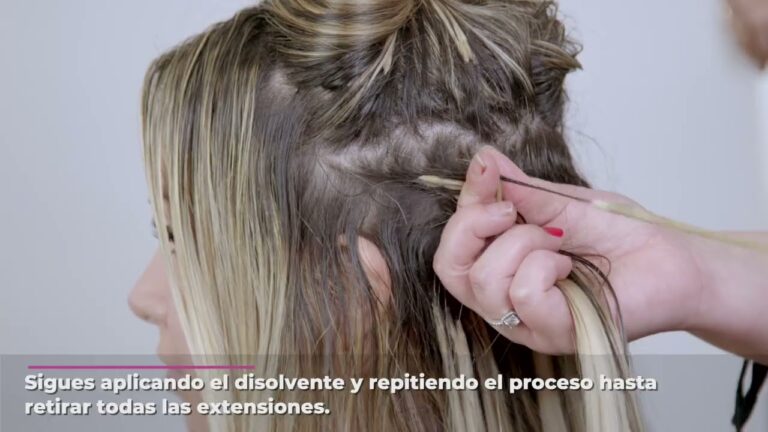 Gu&iacute;a Esencial para el Mantenimiento de Extensiones de Queratina