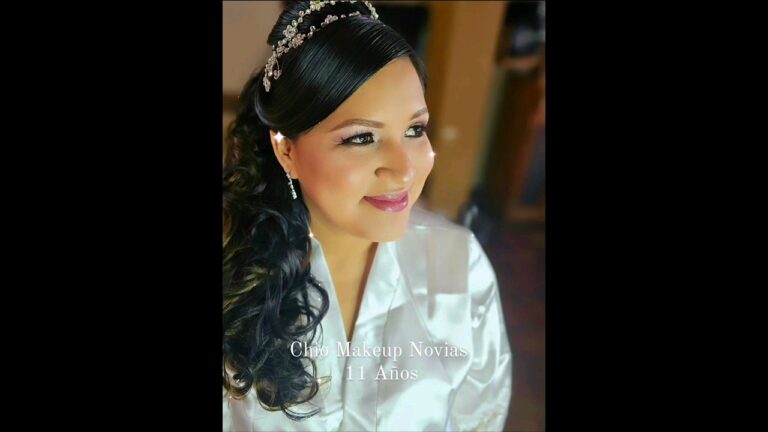Peinados Elegantes para Novias en Peluquer&iacute;a M&oacute;vil