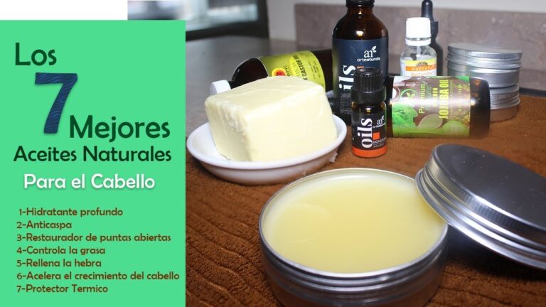 Tratamientos Naturales con Aceites Esenciales para el Cuidado del Cabello