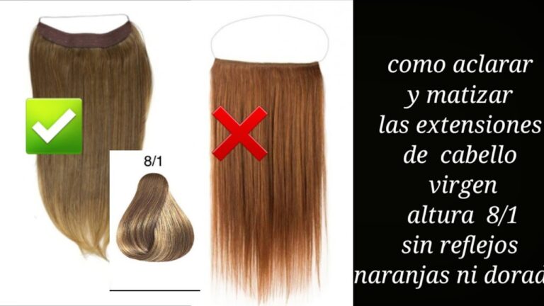 Explorando Tonalidades de Extensiones de Cabello