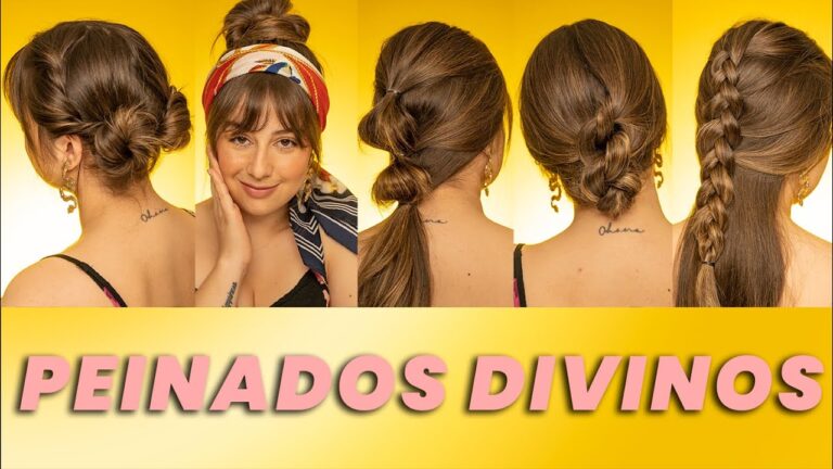 Pasos Clave para Creativos Peinados en Cabello Largo