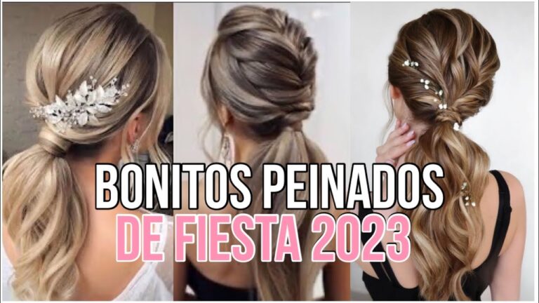 Peinados de Moda para Brillar en Eventos Especiales