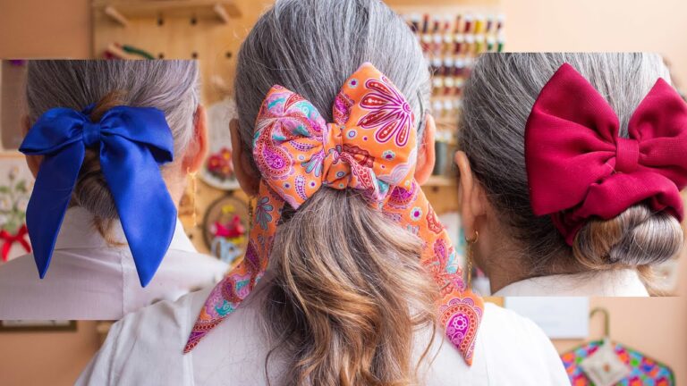 Creativos Usos de Coleteros de Tela en Peinados