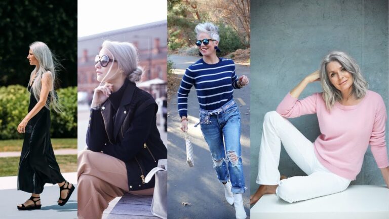 Estilo Plateado: Tendencias en Peinados de Moda