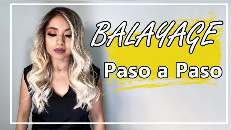 Dominando el Balayage: El Arte del Degradado de Color