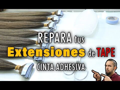 Guía Práctica para el Mantenimiento de Extensiones de Cinta Adhesiva