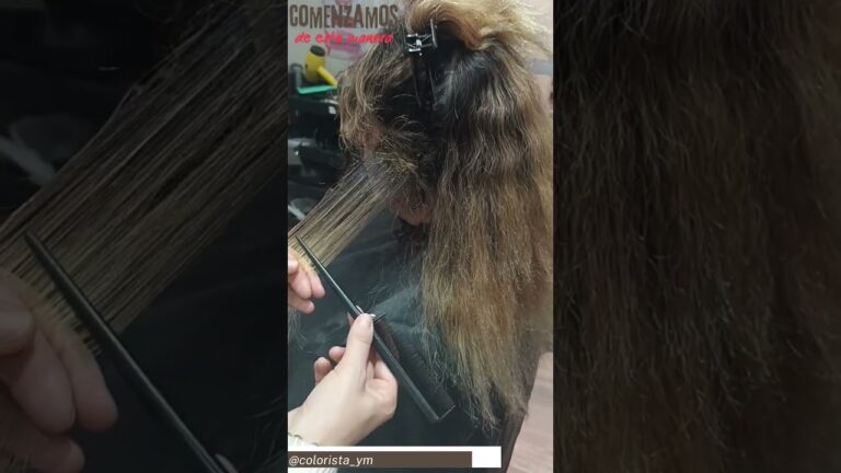 Balayage Inverso: Innovadoras T&eacute;cnicas de Mechas