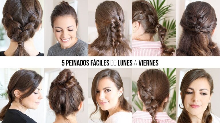 Peinados Trenzados Descontracturados: Estilo y Versatilidad